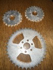 Quarter Midget  3  New Axle Sprockets  20  21 And 37