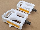 Pro  Bicycle M t b Pedals 861 1 2  Bmx Mountain Bike Beach Cruiser White