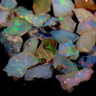 Dry Opal Rough Lot 20 Pieces Natural Ethiopian Welo Opal Raw Aaa Cut Grade Rough