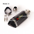 Universal Motorcycle Atv Bike Exhaust Muffler Pipe With Db Killer Silencer