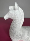 Vtg Ceramic Mold Mcm Bitossi Style Trojan Horse White Bisque Ready To Paint Diy