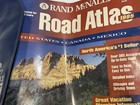 Vintage 1995 Rand Mcnally Road Atlas - United States Canada Mexico Vinyl Case