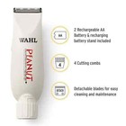 Wahl Professional Peanut Cordless Clipper trimmer  8663  White - Brand New  