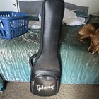 Gibson Leather Gig Bag Soft Case Black For Electric Guitar Single