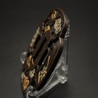 Japanese Tsuba Spring Flower Design Copper Gilt Silver Sword Guard Antique