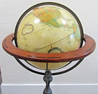 Replogle 16  Diameter World Globe World Classic Series With Iron   Wood Stand