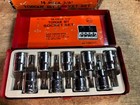 Machinist 10 Pc Torque Bit Socket Set In Case Unused