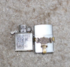 Zippo Lighter Harley Davidson Brass Boot Strap Nice Cond Needs Fix Free Shipping