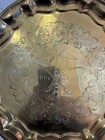 Vintage Saudi Arabia Brass Coffee Service 11 Piece Brass Set Made In India