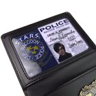 Resident Evil Stars Leon Police Metal Badge With Id Wallet Holder Case