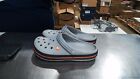 Usedgood_crocs Unisex Crockband Clogs  Light Grey navy  10 Us Women_light