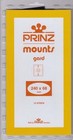 30 Prinz scott Stamp Black Mount Archival Quality 240mm X 68mm 3 Packs Deal New