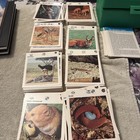 Wildlife Treasury Educational Animal   Nature 800  Photo Cards Set W  Green Case