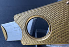 Vintage Signed Dunhill London Bronze Cased Cigar Cutter With Gold Filled Chain