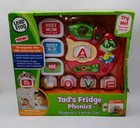 Leap Frog Tad s Fridge Phonics Magnetic Letter Set Tiles Talk   Sing Nib 