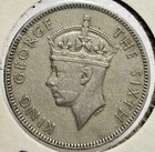 1952 British Honduras Belize 25 Cents 75k Minted Scarce George Vi Km 26