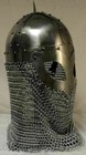 Viking Armor Helmet With Mail Chain Medieval Knight Battle Costume Helmet