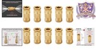 1 4 Inch Brass Female Couplers 10 Pack Quick Connect Fittings For Air Tools Jobs