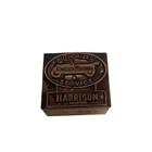 Vintage Letterpress Printing Block Harrison Radiators