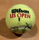 Chris Evert Signed Autographed Wilson Us Open 1 Tennis Ball