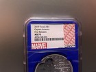2019  1 Tuvalu Marvel Captain America Ngc Ms70 First Releases 1oz  9999 Silver