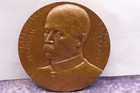 1952 Bronze Commemorative Wwi General Marie Emile Fayolle By Genevieve Granger