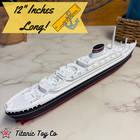 12  Ss Andrea Doria Ocean Liner Model - Highly Detailed Display Replica