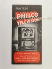 1954 Vintage Philco Television Advertising Brochure Poster Folded Tv