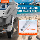 Boat Trailer Guide - Adjustable Design  Rustproof Galvanized Steel  Heavy Duty R