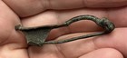 Stunning Intact Genuine Ancient Roman Bronze Fibula Pin  C  1st - 3rd Cent  Ad 