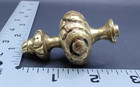 Antique Heavy Cast Brass  Ornate Finial Fixture Part-came Off Antique Chandelier