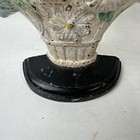 Hubley Floral Daisy Cast Iron Door Stop 344 Vintage