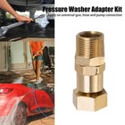    m22 14mm Pressure Washer Swivel Joint Connector Hose Adapter Fittings C8m2