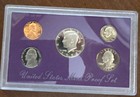 1989 U s  5 Coin Proof Set With Original Case   Cover