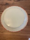 Vintage Mid Century Modern 1950s Metal Serving Tray Bbq Grill 19  Retro Decor