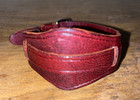 12mm Dark Leather Handmade Ww1 Ww2 Antique Military Trench Watch Bund Strap Band