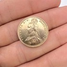 Nzgd   22ct Gold 1888 Queen Victoria Full Sovereign Coin