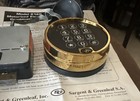 Sargent   Greenleaf 6120 Motorized Electronic Safe Lock W 1-9 Min Delay Gold Euc