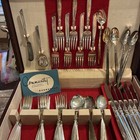 Vtg Oneida Community South Seas 75 Pc Silver Plate Flatware Silverware No Chest
