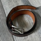 Kirkland Signature Men s Brown Italian Full Grain Leather Belt Size 38