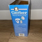 Vintage 1997 Gerber  Manual Breast Pump Nos Sealed Box Collector 