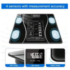 Digital Bluetooth Body Fat Scale Smart Bathroom Scale Lcd High Precision Weight