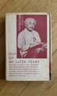 Rare Book Albert Einstein  Out Of My Later Years 1950  First Edition