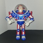 Vtg Stars   Stripes Buzz Lightyear-2002-toy Story-thinkway-comp- Works-htf-rare