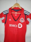 Adidas Toronto Fc Tfc Soccer Jersey Women s Size Large Red Mls