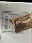 1886 California Southern Railroad Atsf Santa Fe Time Table Schedule Copy