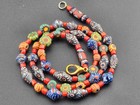 Beautiful Venetian Antique African Glass Beads Old Roman Beads Neacklace