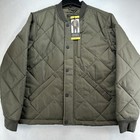 Nwt Banana Republic Men   s Quilted Bomber Jacket Green Size S