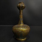 Chinese Bronze Mismatched Garlic Head Bottle