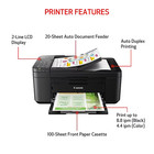 Flash Sale - Canon Pixma Tr4720 Wireless Color Inkjet Printer  21-mfp4 